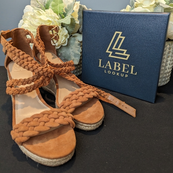 Tory Burch Brown Wedges - Picture 1 of 6